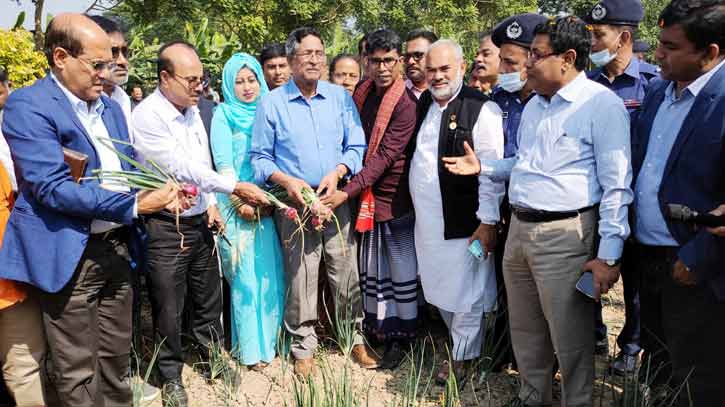 পেঁয়াজের জন্য বিদেশের উপর নির্ভরশীল থাকতে হবে না: কৃষিমন্ত্রী