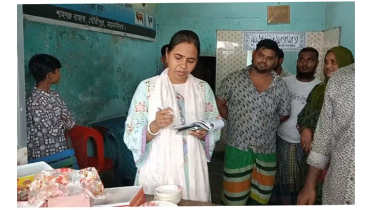 গৌরীপুরে ভ্রাম্যমাণ আদালতে নদীর বাঁধ অপসারণ ও তিন দোকানে জরিমানা 