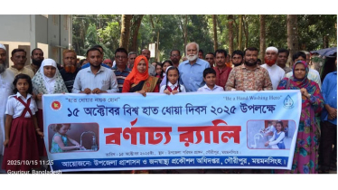 গৌরীপুরে বিশ্ব হাত ধোয়া দিবস পালিত