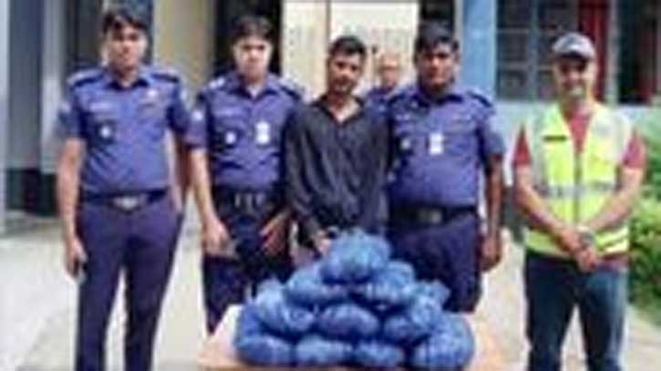 বেলকুচিতে ১০ কেজি গাঁজা উদ্ধার, গ্রেপ্তার ১ বেলকুচিতে ১০ কেজি গাঁজা উদ্ধার, গ্রেপ্তার ১