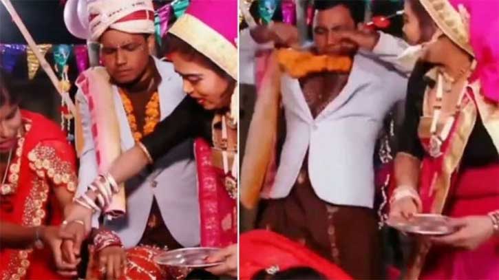 তৃতীয় বিয়ে করতে গিয়ে লুঙ্গি পরে পালালেন বর তৃতীয় বিয়ে করতে গিয়ে লুঙ্গি পরে পালালেন বর