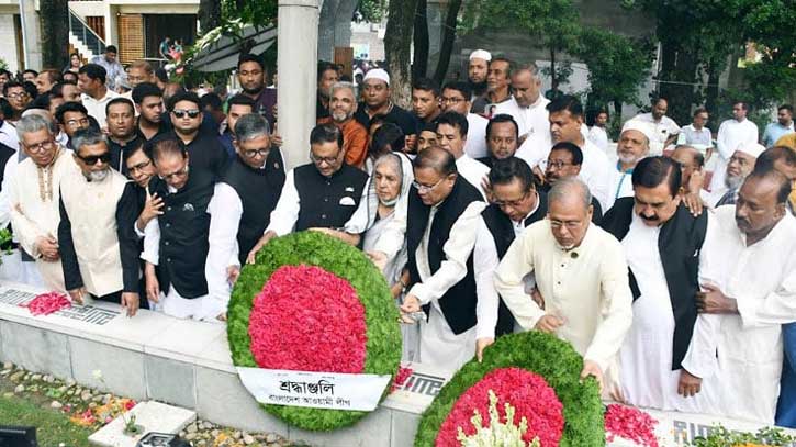 এদেশে জাতীয় সব রক্তাক্ত ট্রাজেডির মুলে জিয়া পরিবার: ওবায়দুল কাদের