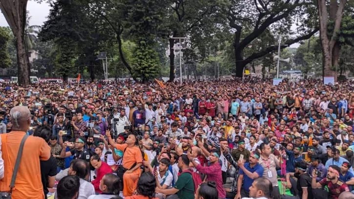 শহিদ মিনারে সংখ্যালঘু জোটের গণসমাবেশ, ৮ দফা দাবি শহিদ মিনারে সংখ্যালঘু জোটের গণসমাবেশ, ৮ দফা দাবি